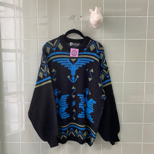 JERSEY PIERRE CARDIN BLACK